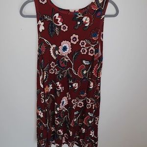 Maroon Loft Dress